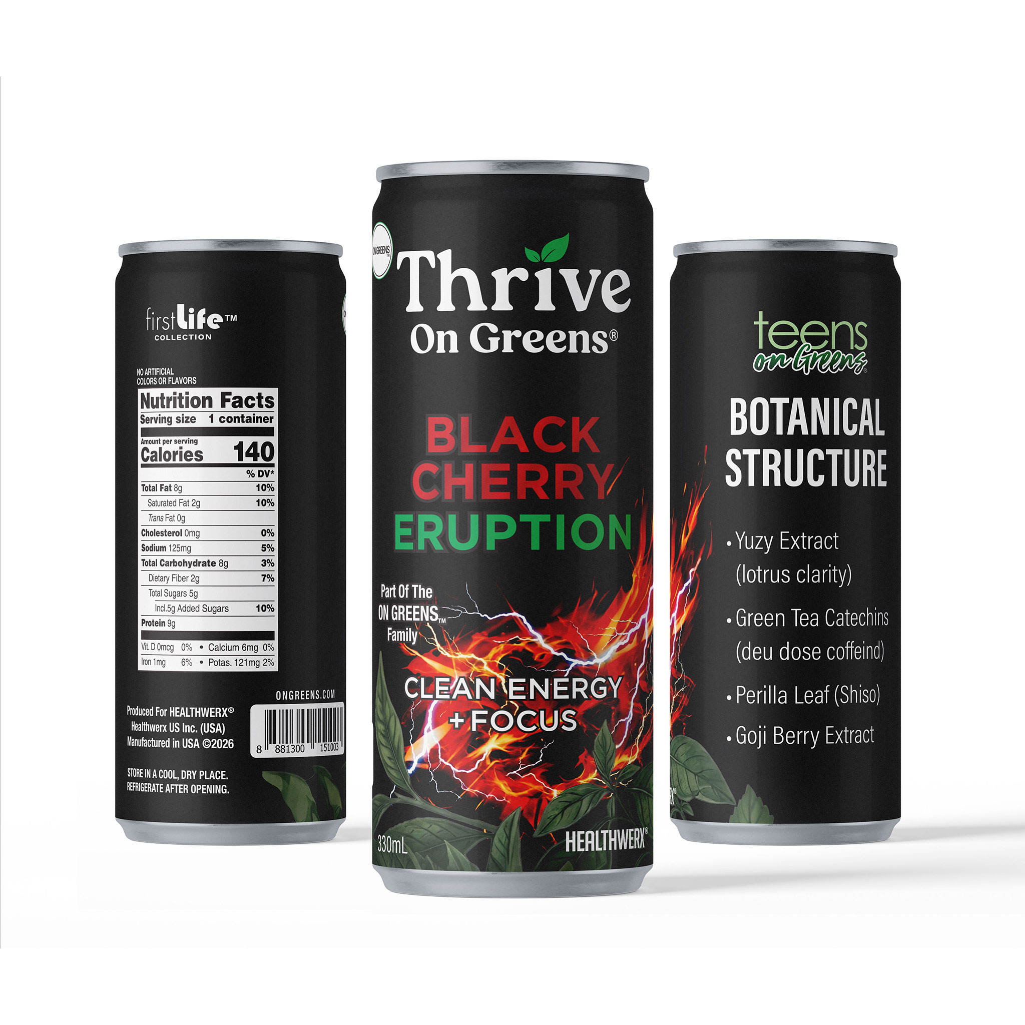 Teens Black Cherry Eruption