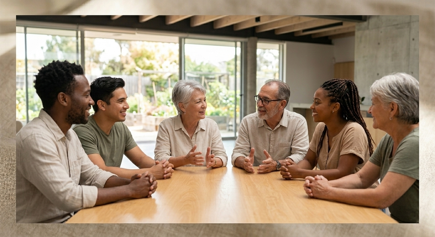Candid faces of connection in diverse group discussion (image_10.png feel)